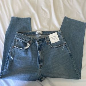 Size 14, XS Length NEW Abercrombie Curve Love The Ankle Straight